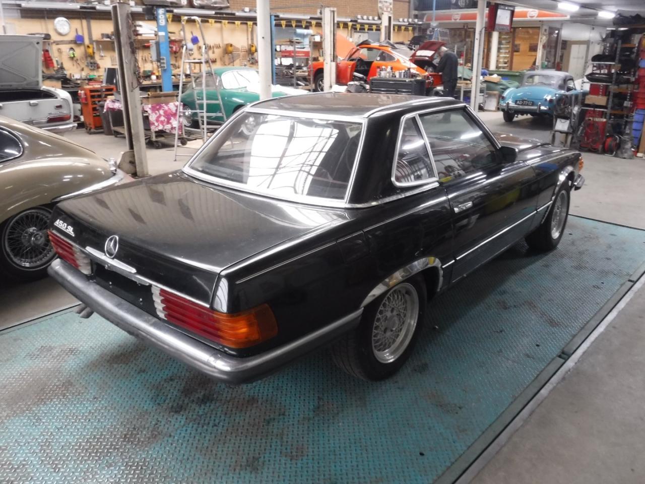 1973 Mercedes - Benz 450SL W107  &#039;&#039;73 black