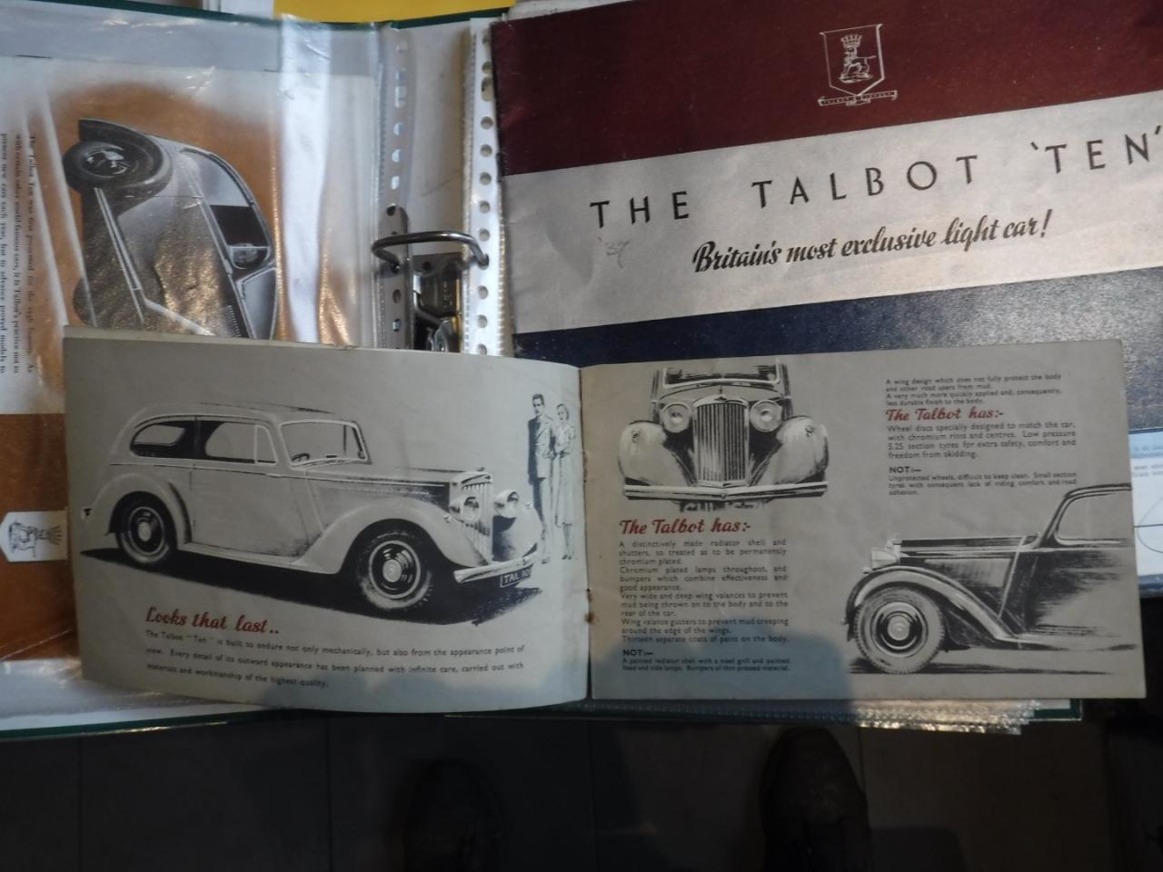 1935 Talbot 10 Sports Tourer