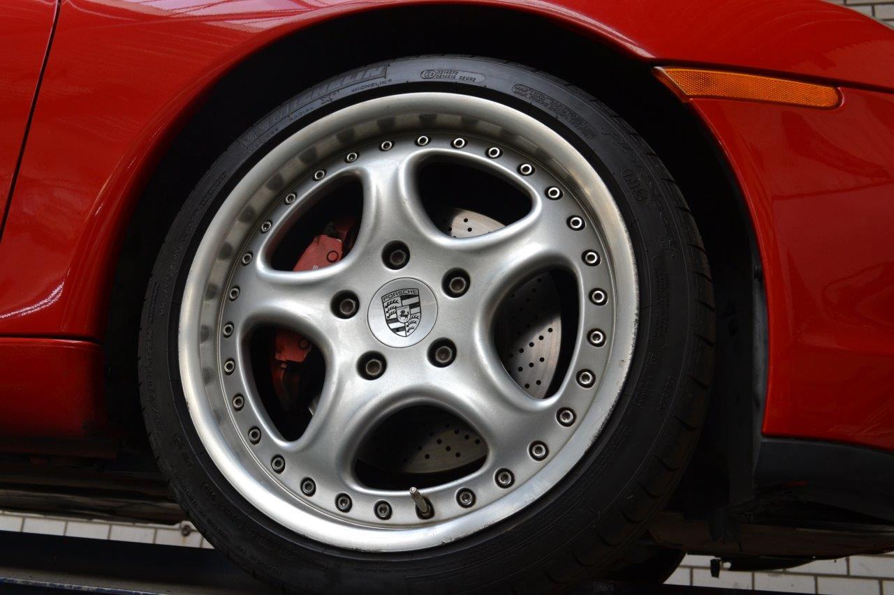 2001 Porsche Boxster S Red