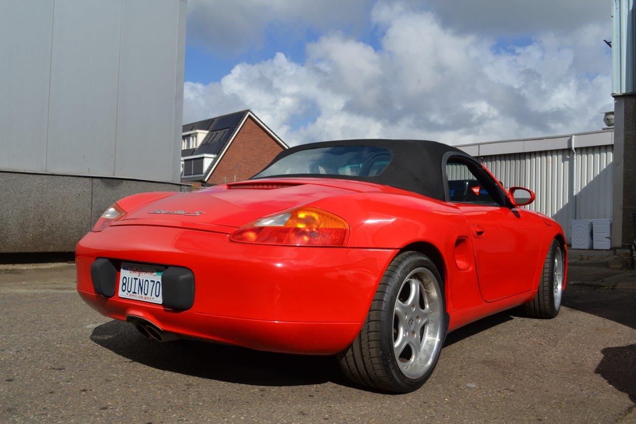 2001 Porsche Boxster S Red