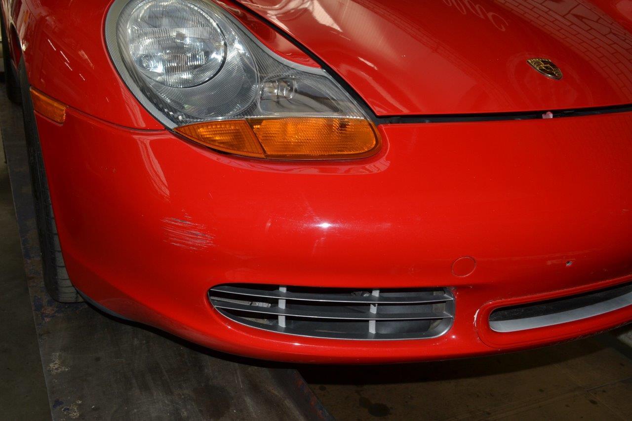 2001 Porsche Boxster S Red