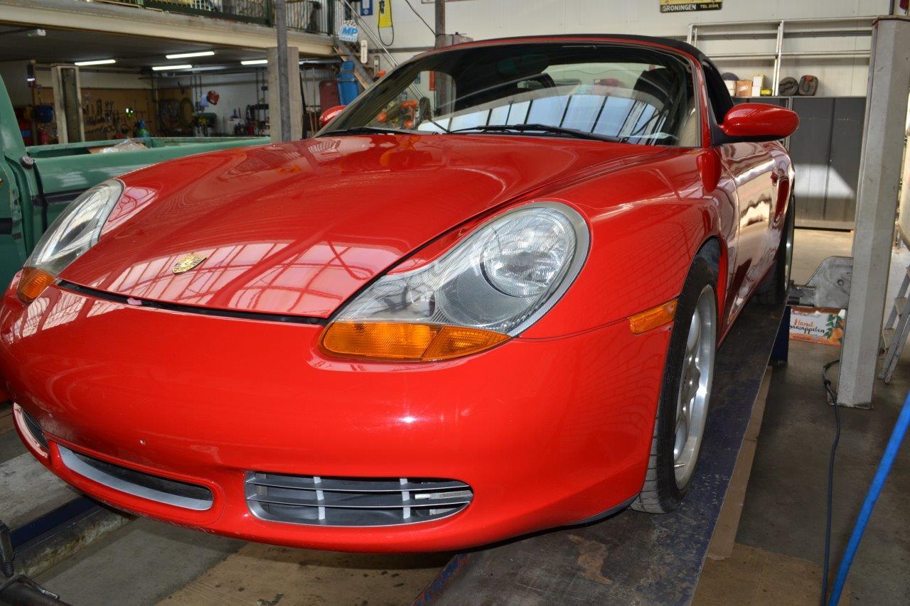 2001 Porsche Boxster S Red