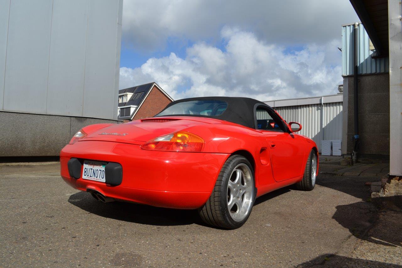 2001 Porsche Boxster S Red