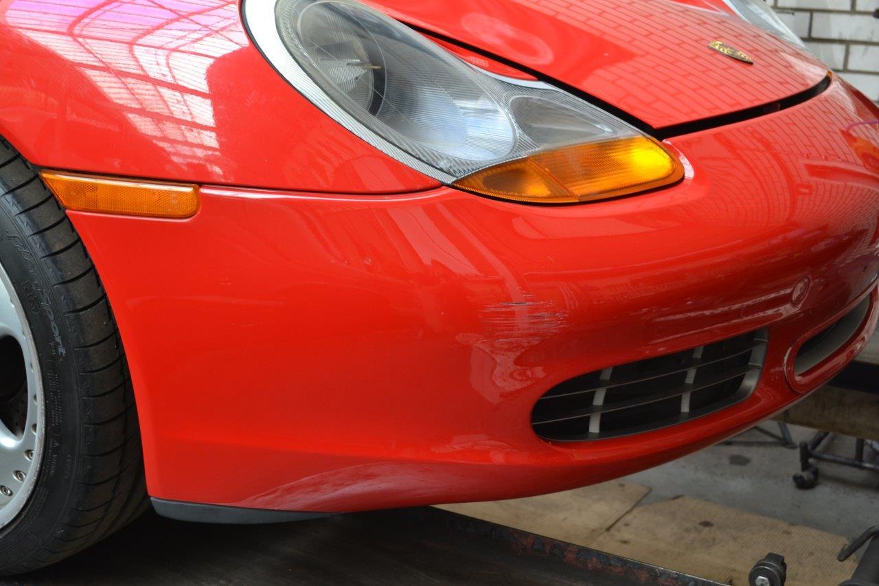 2001 Porsche Boxster S Red