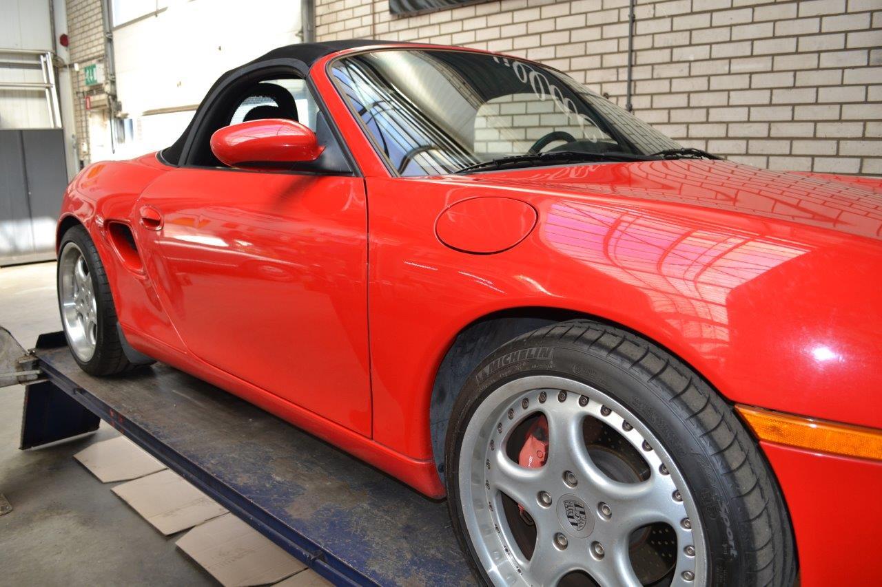 2001 Porsche Boxster S Red