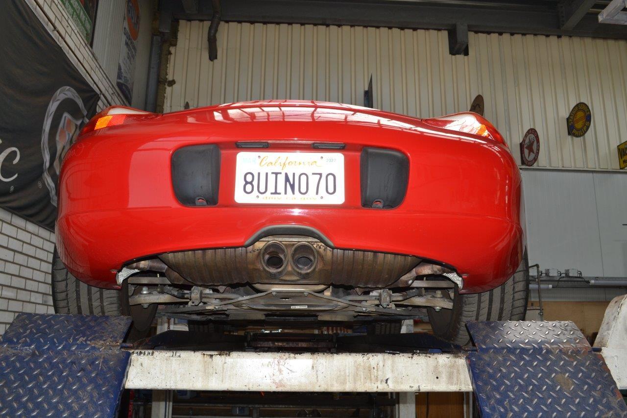 2001 Porsche Boxster S Red