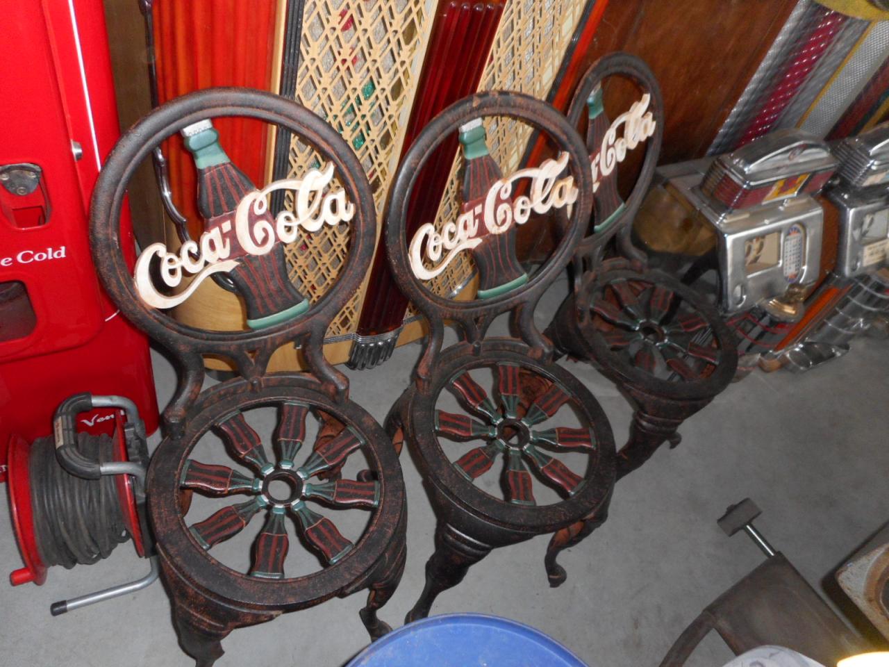 1950 Coca Cola vending machine V44 and W64