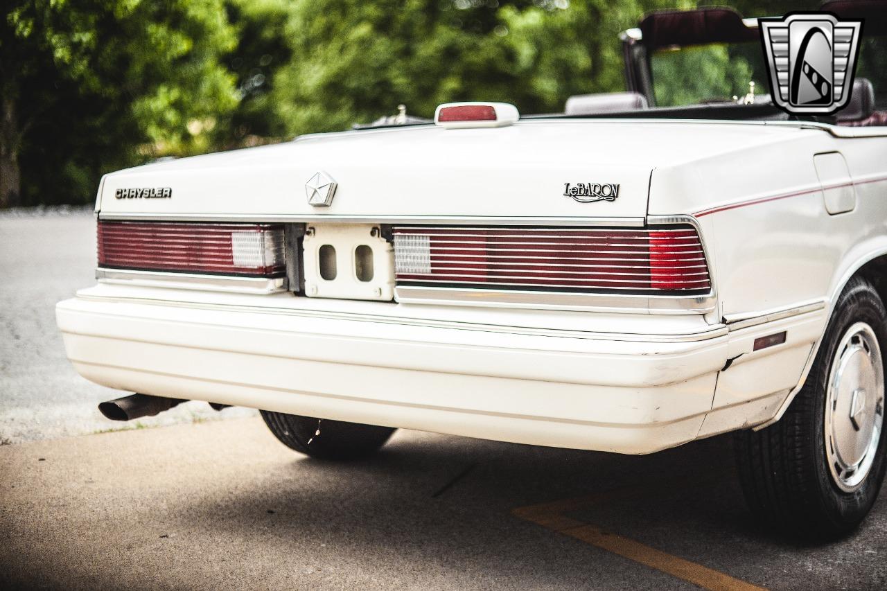 1986 Chrysler Lebaron