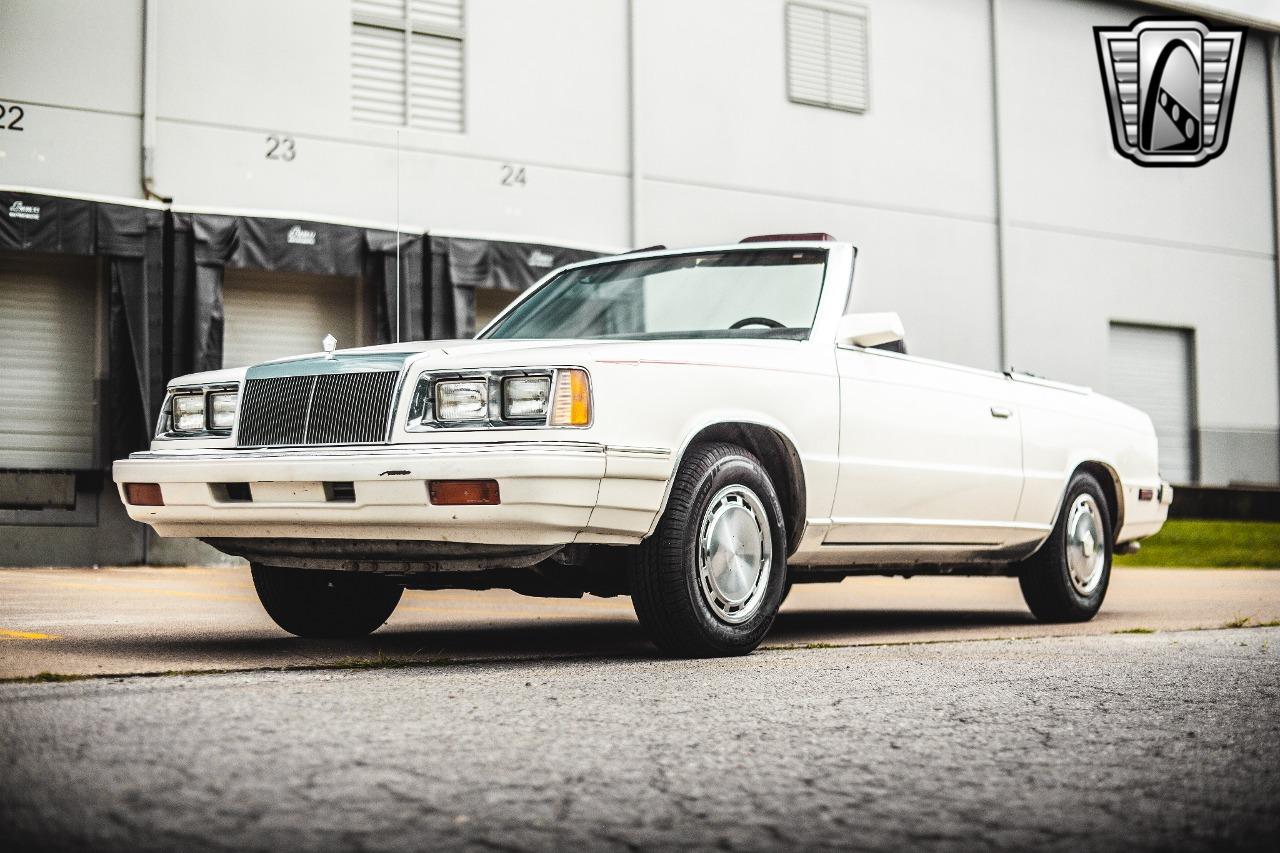 1986 Chrysler Lebaron