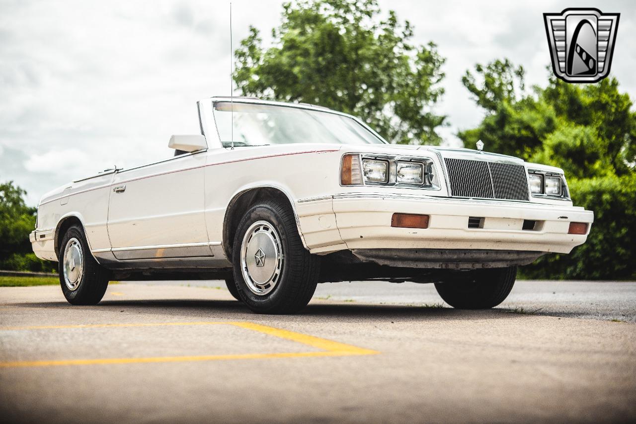 1986 Chrysler Lebaron