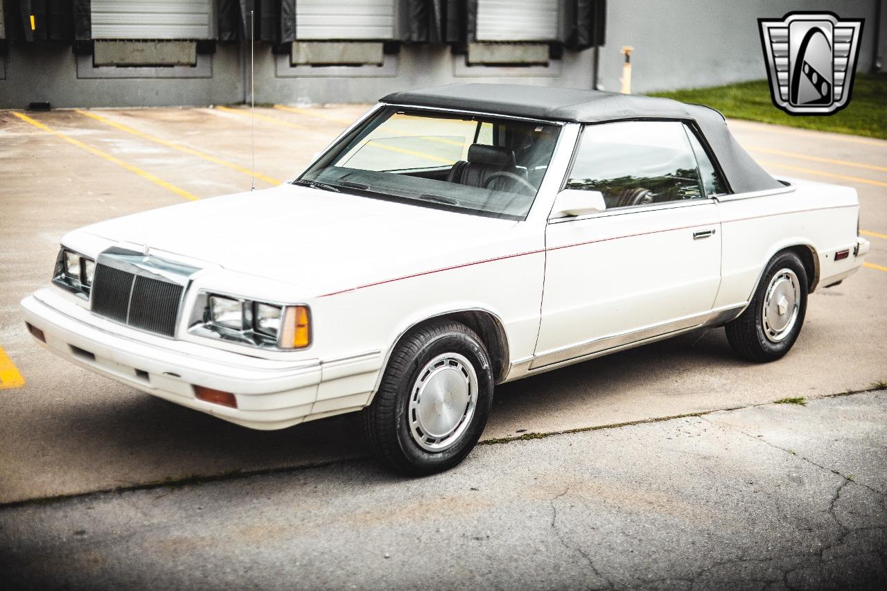 1986 Chrysler Lebaron