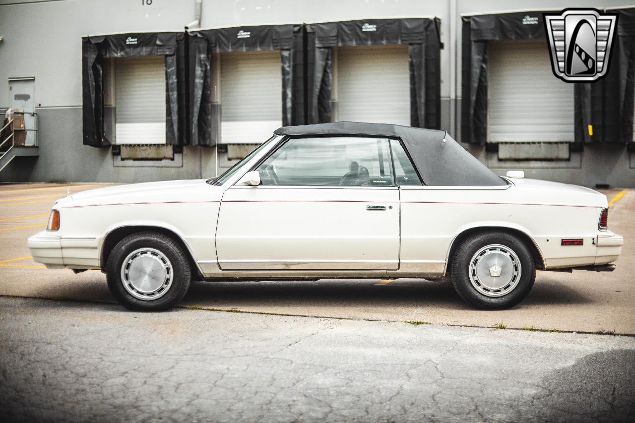 1986 Chrysler Lebaron