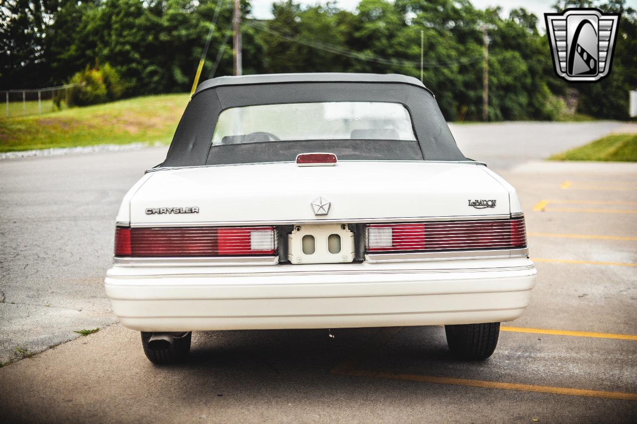 1986 Chrysler Lebaron