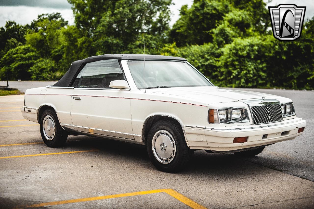 1986 Chrysler Lebaron