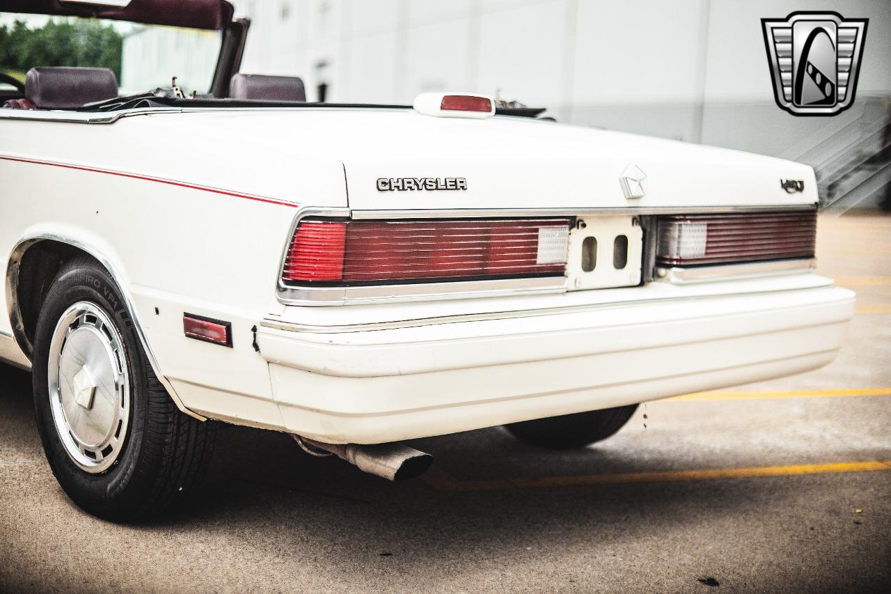 1986 Chrysler Lebaron