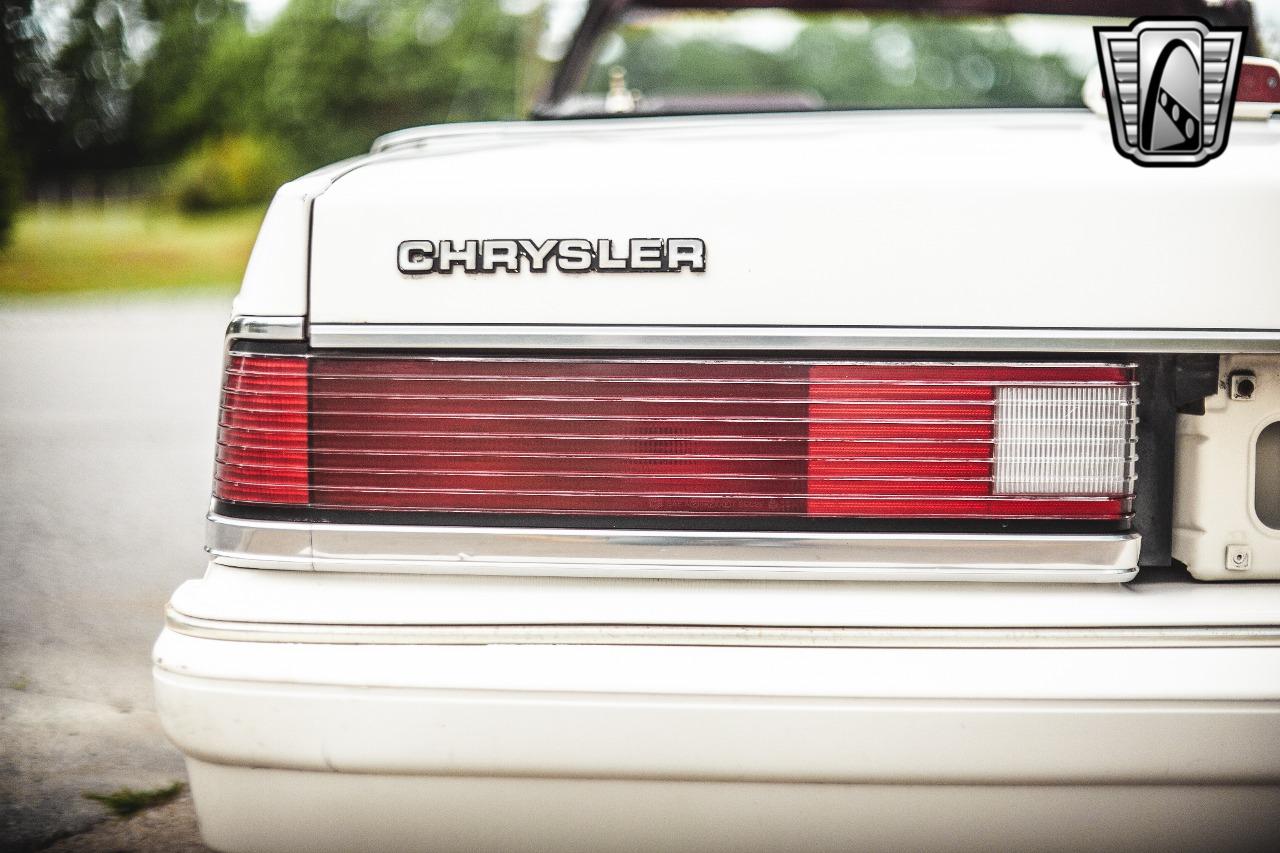 1986 Chrysler Lebaron