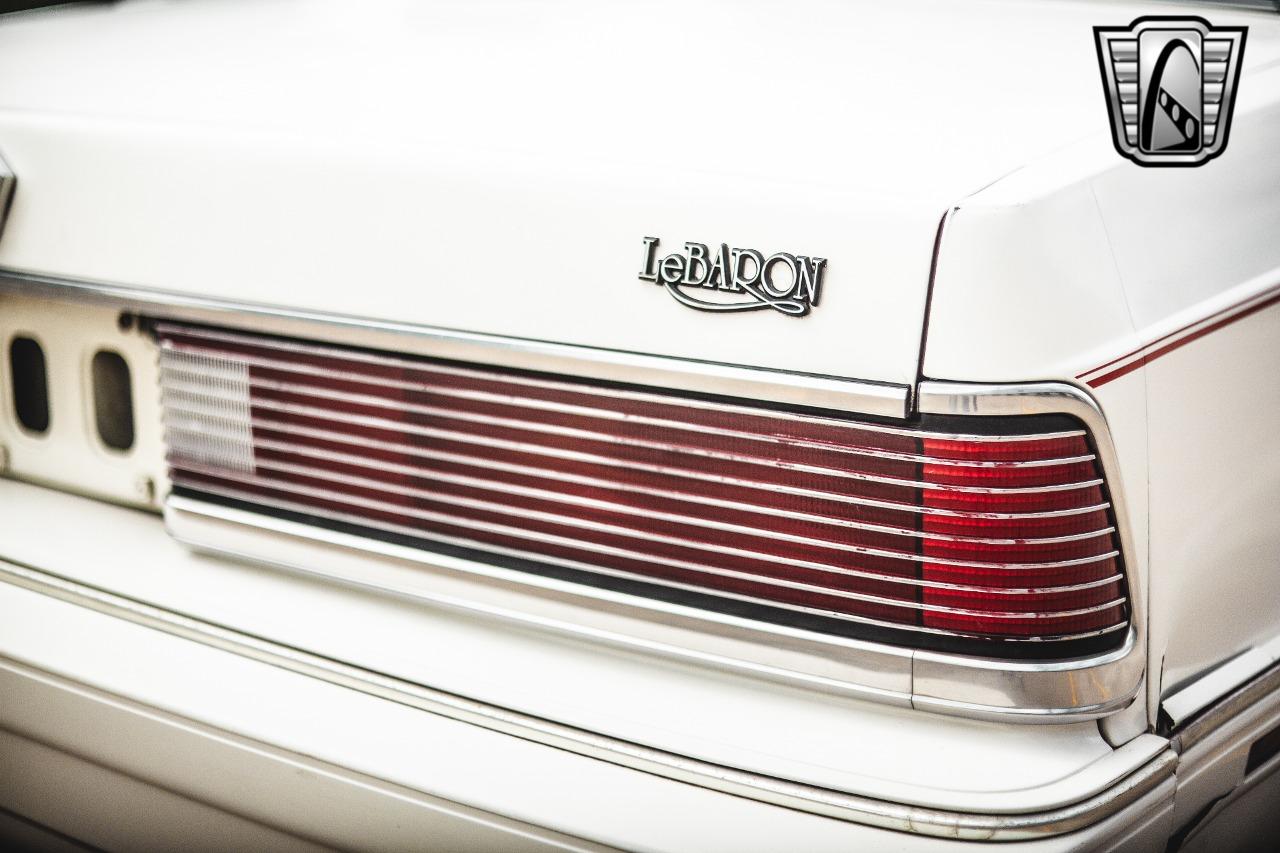 1986 Chrysler Lebaron