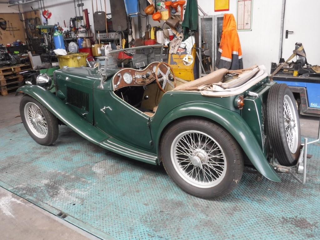 1949 MG TC green nr. 6550