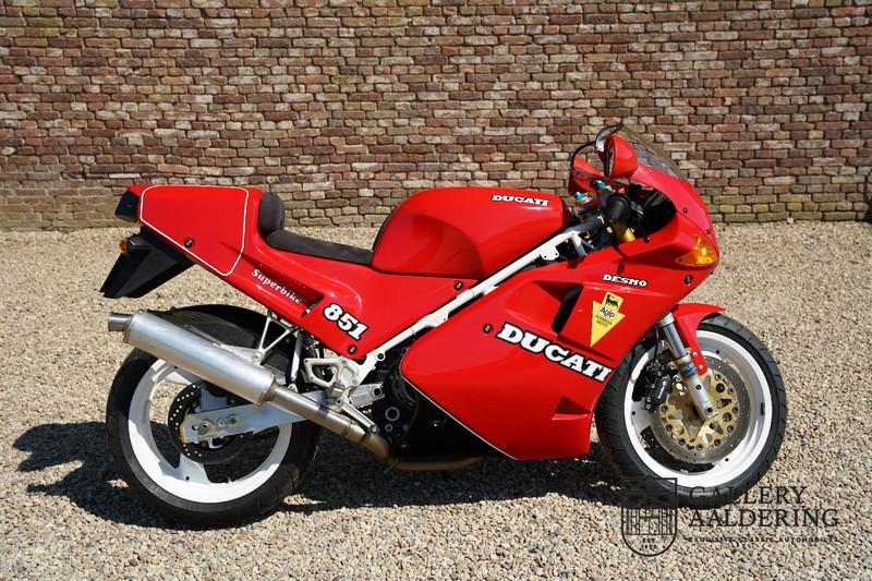 1990 Ducati 851 Superbike SP2 with Only 285 km