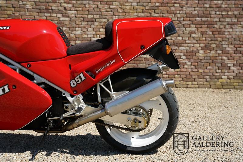 1990 Ducati 851 Superbike SP2 with Only 285 km