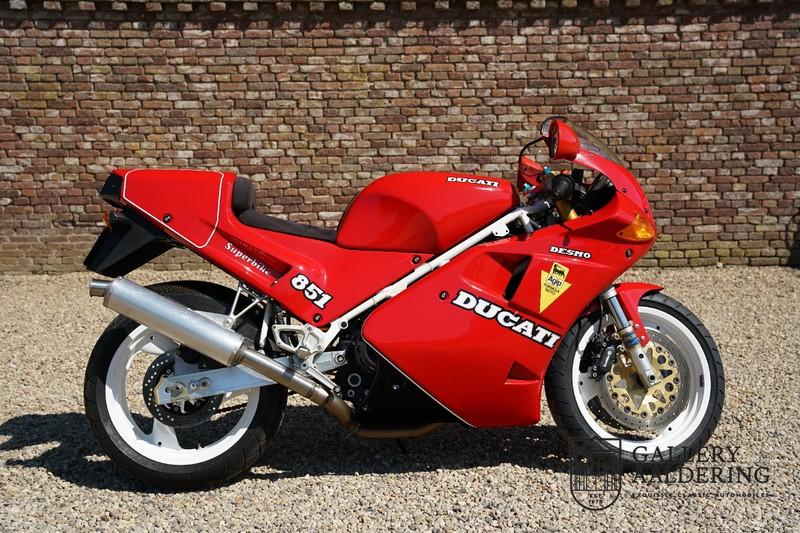 1990 Ducati 851 Superbike SP2 with Only 285 km