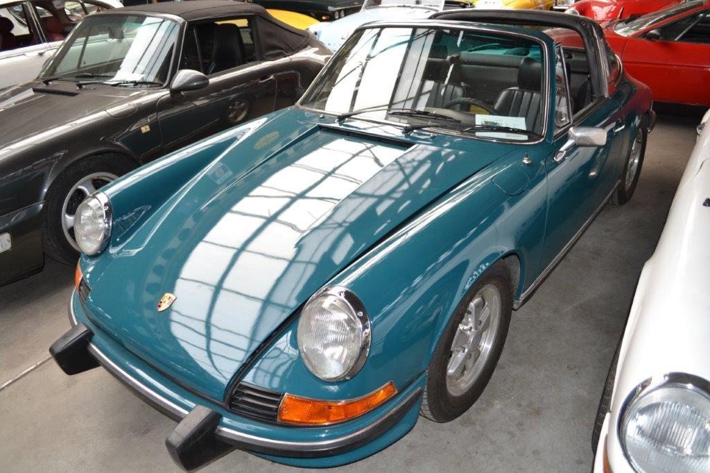 1973 Porsche 911 E Targa blue