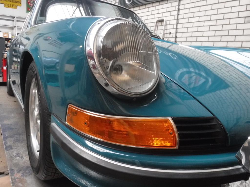 1973 Porsche 911 E Targa blue