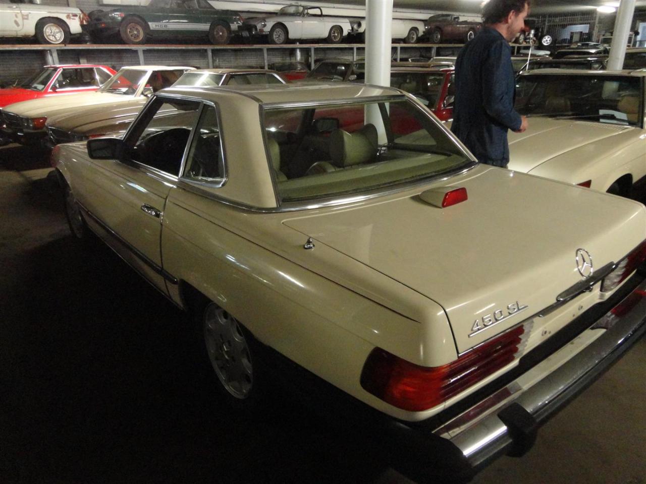 1979 Mercedes - Benz 450SL W107 1979 wit / creme