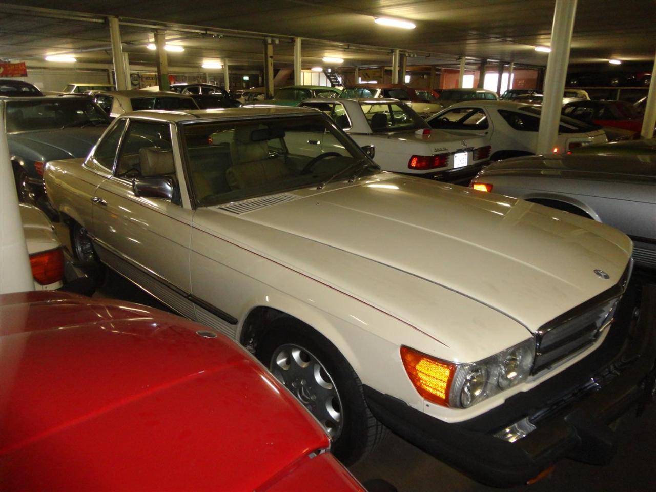 1979 Mercedes - Benz 450SL W107 1979 wit / creme