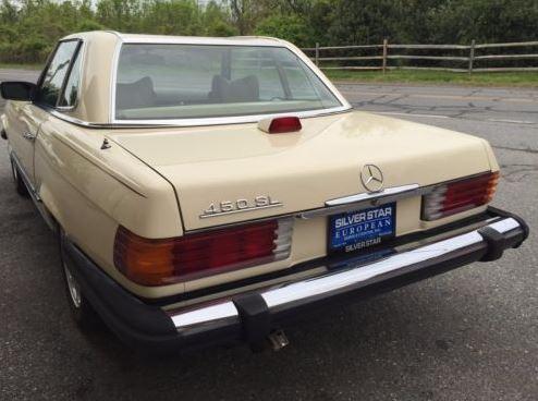 1979 Mercedes - Benz 450SL W107 1979 wit / creme