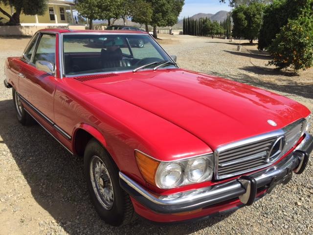 1972 Mercedes - Benz 350SL W107 &#039;&#039;72 red 5582