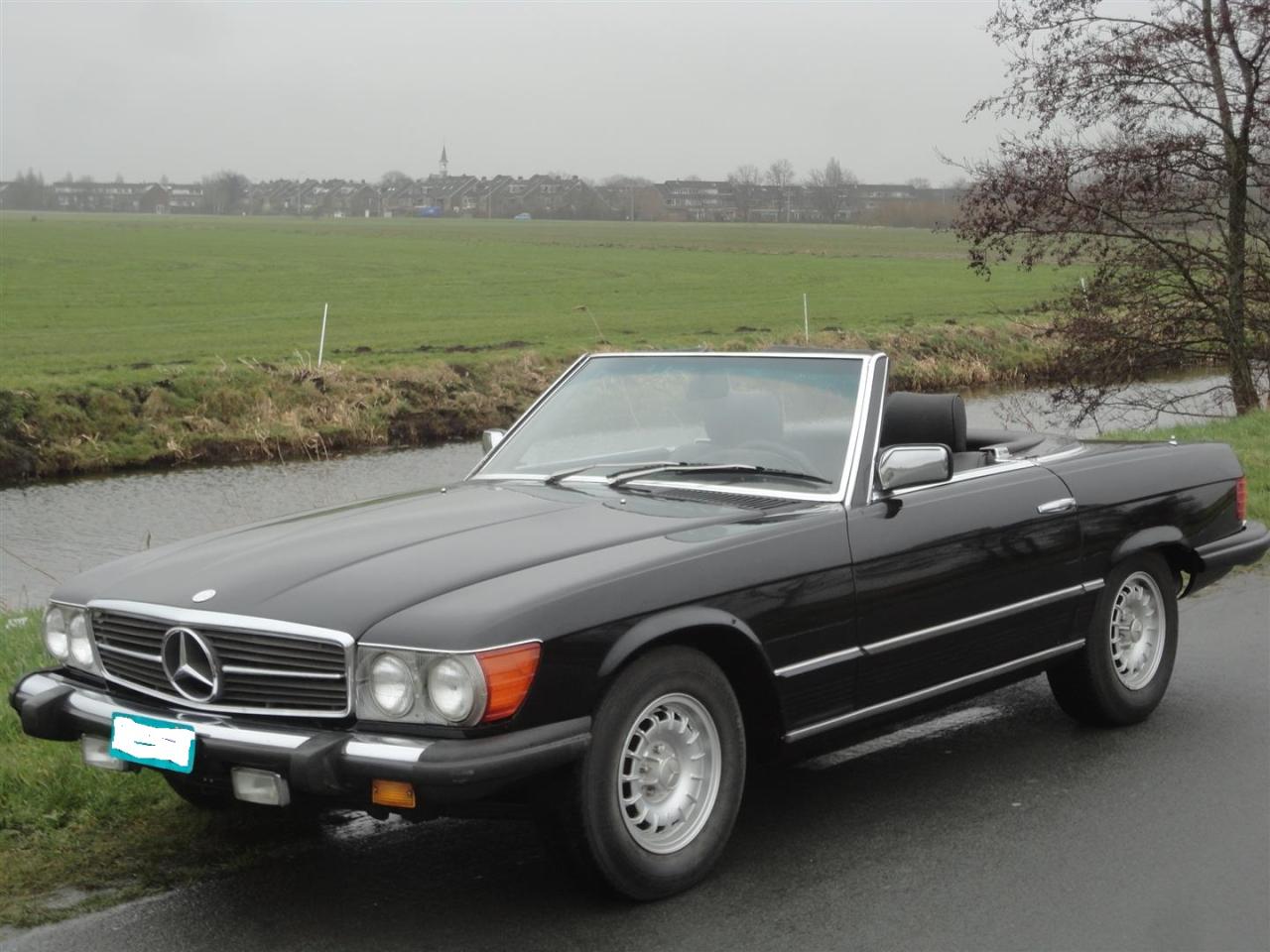 1982 Mercedes - Benz 380SL &#039;&#039;82 black