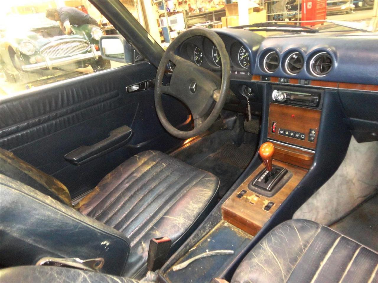 1982 Mercedes - Benz 380SL blue