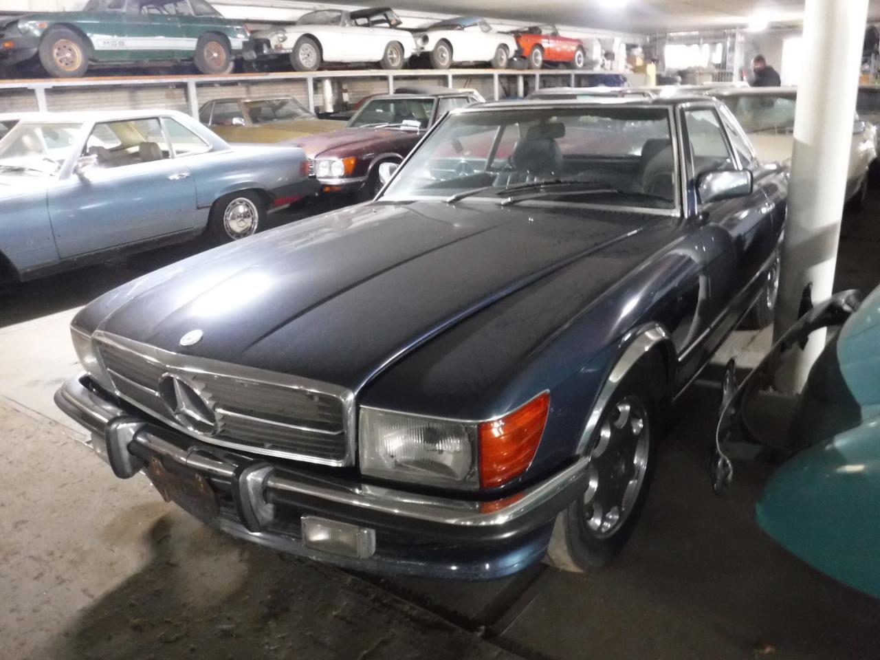 1982 Mercedes - Benz 380SL blue