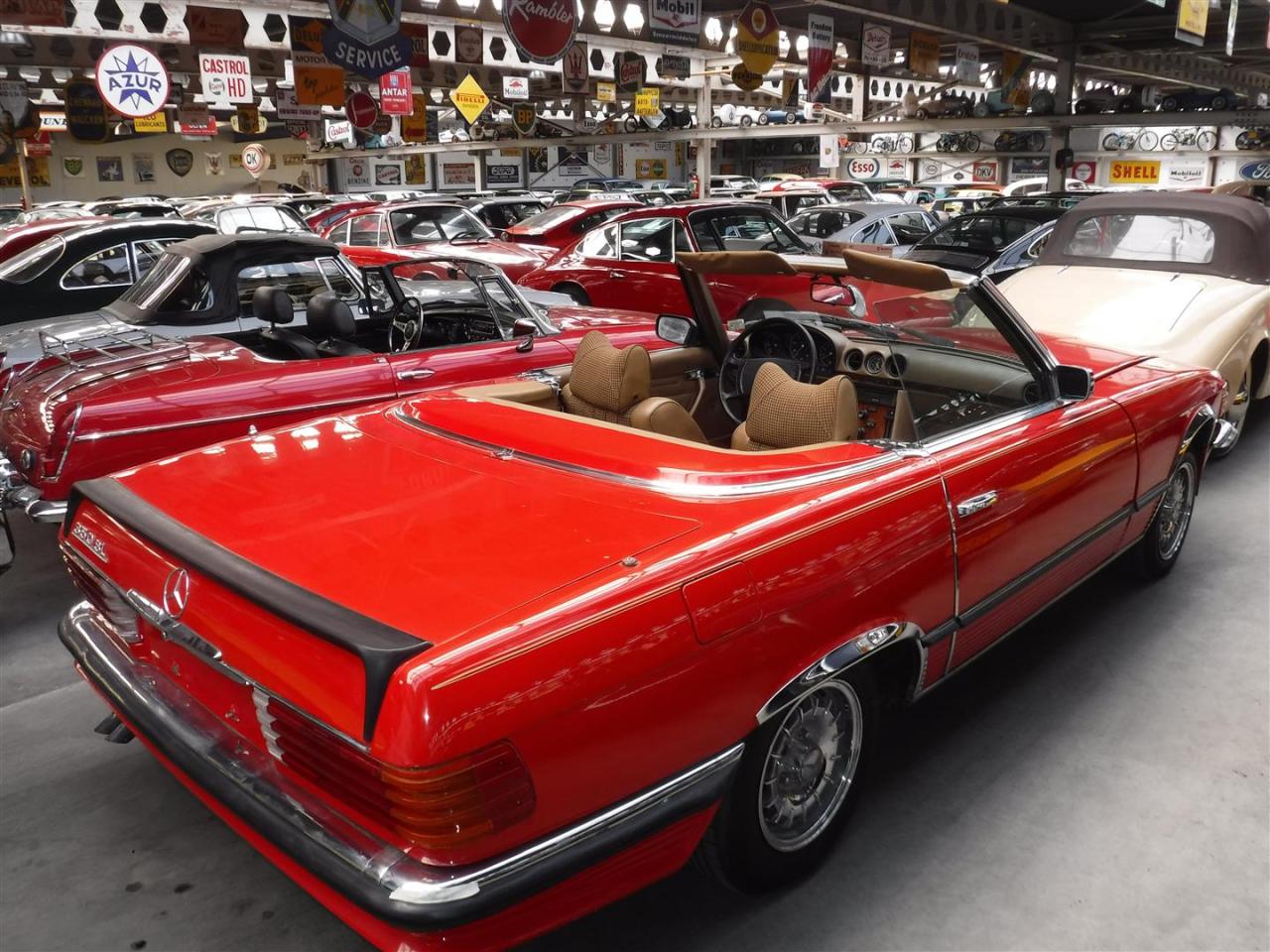 1974 Mercedes - Benz 350SL W107 &#039;&#039;74 red