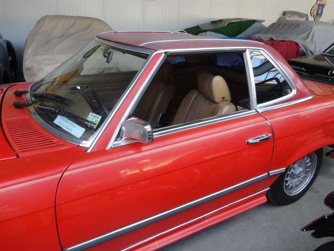 1974 Mercedes - Benz 350SL W107 &#039;&#039;74 red