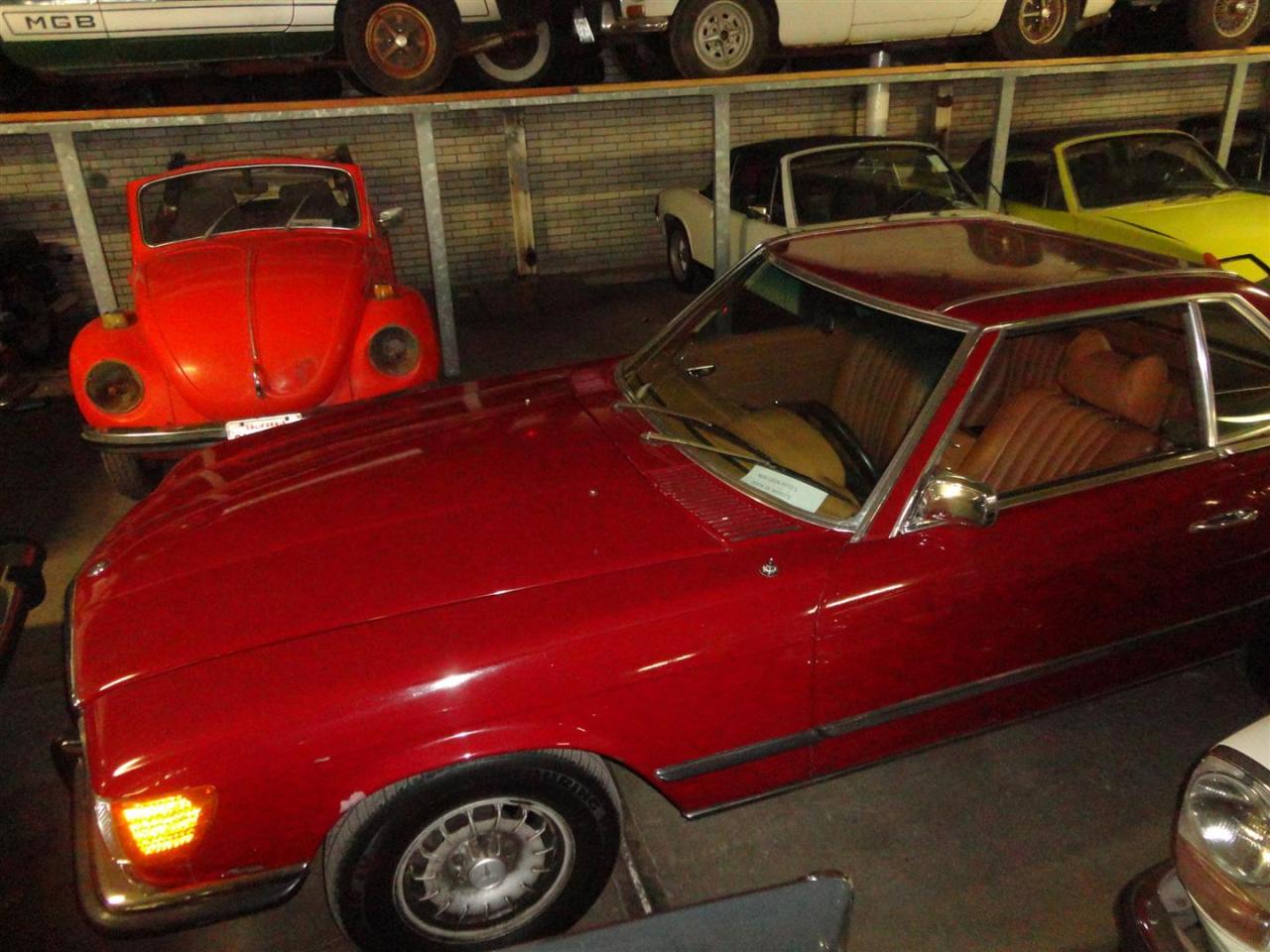 1974 Mercedes - Benz 350SL W107 &#039;&#039;74 red