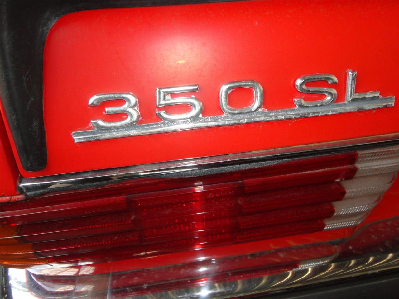 1974 Mercedes - Benz 350SL W107 &#039;&#039;74 red