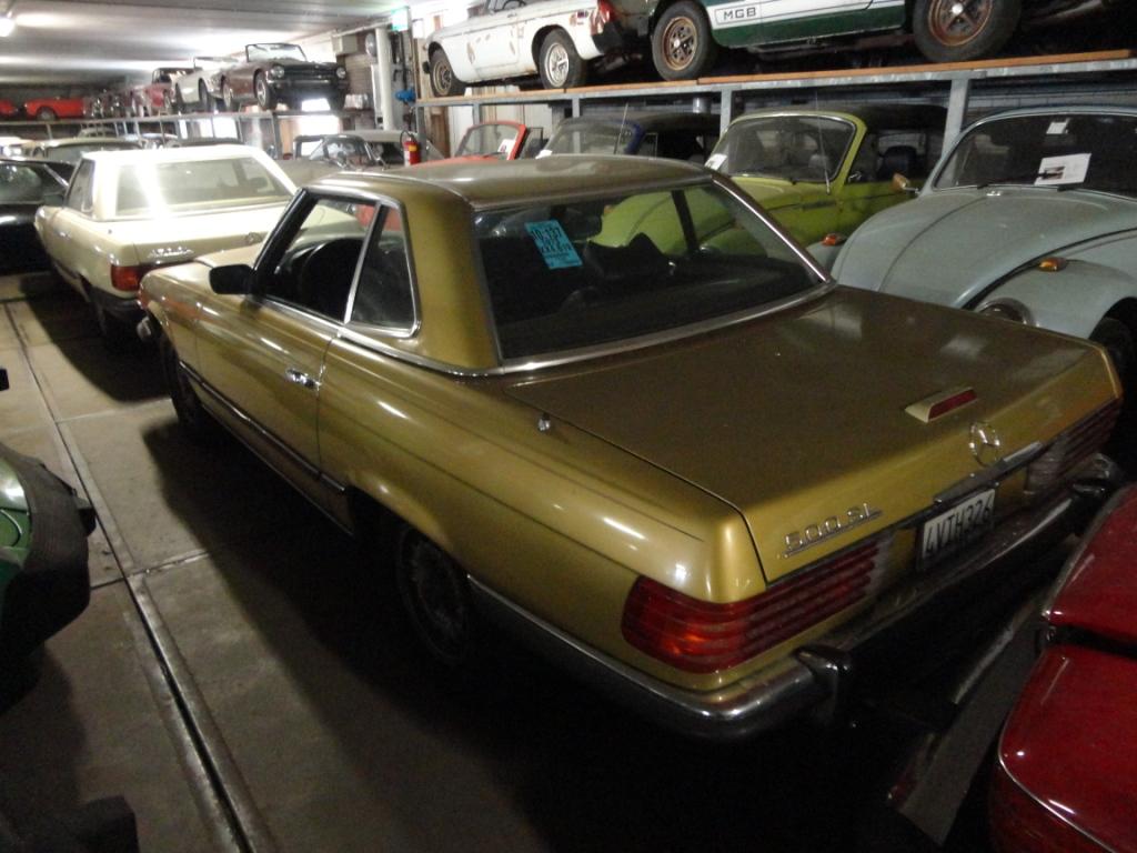 1973 Mercedes - Benz 450 SL W107 gold