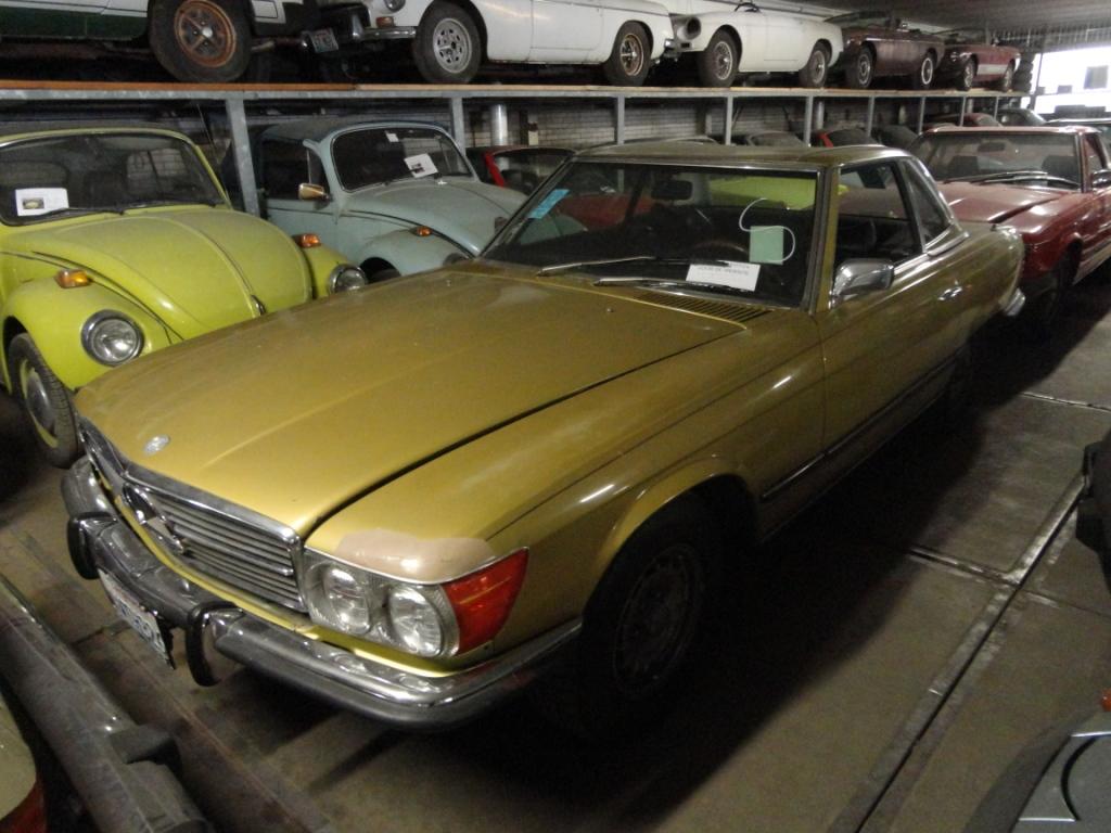 1973 Mercedes - Benz 450 SL W107 gold