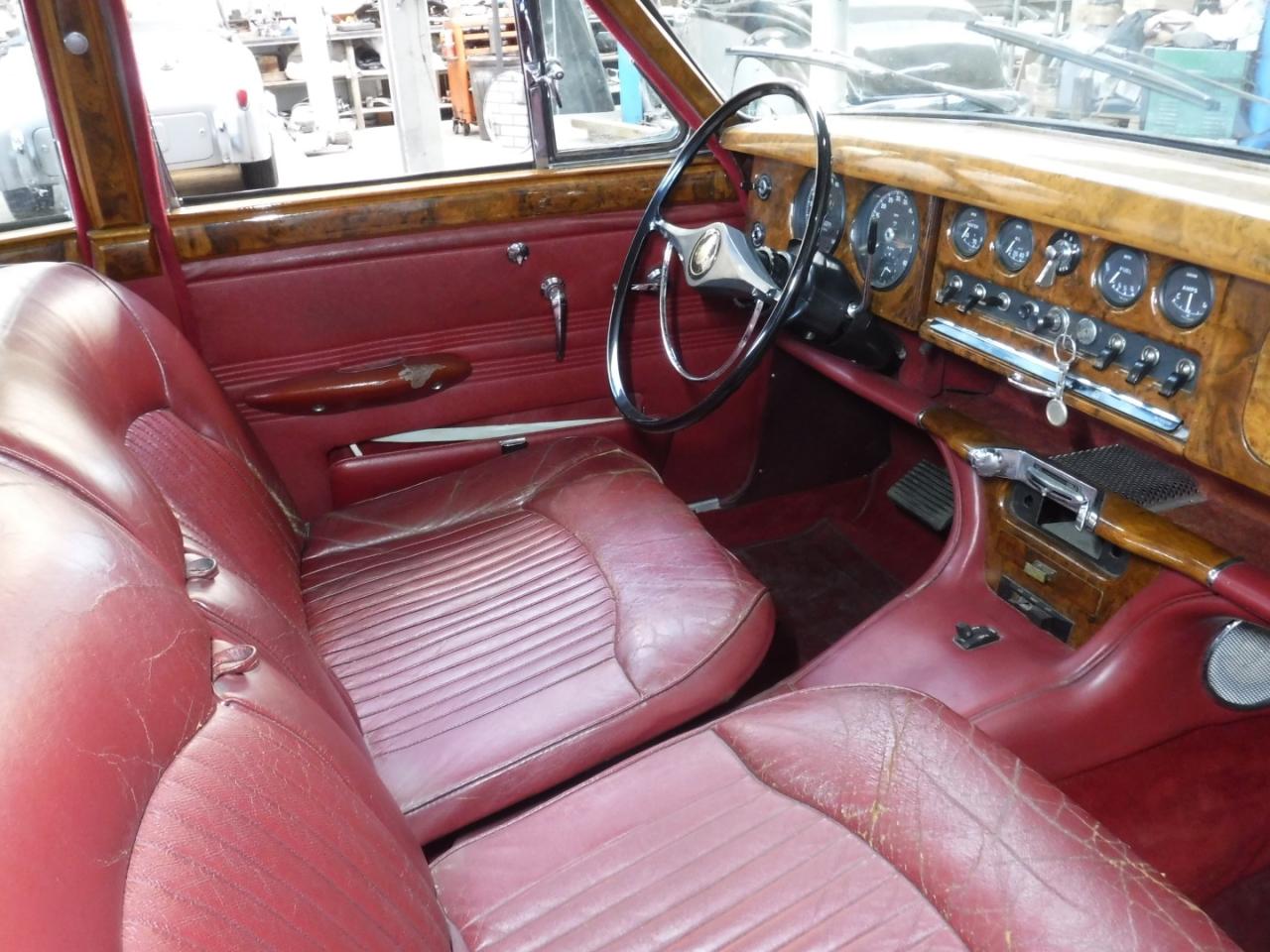 1964 Jaguar 3.8S type zwart