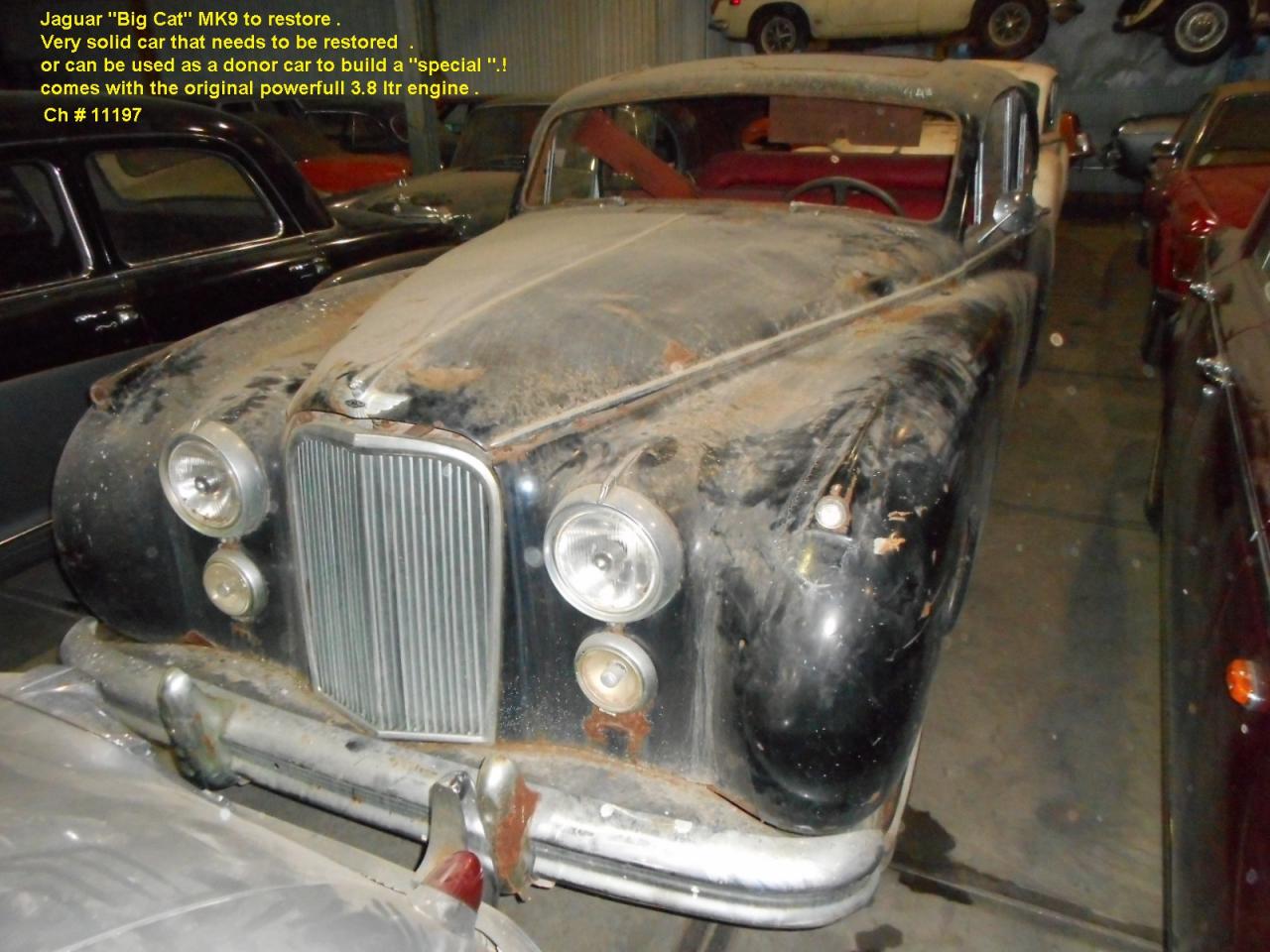 1955 Jaguar MK7 to restore