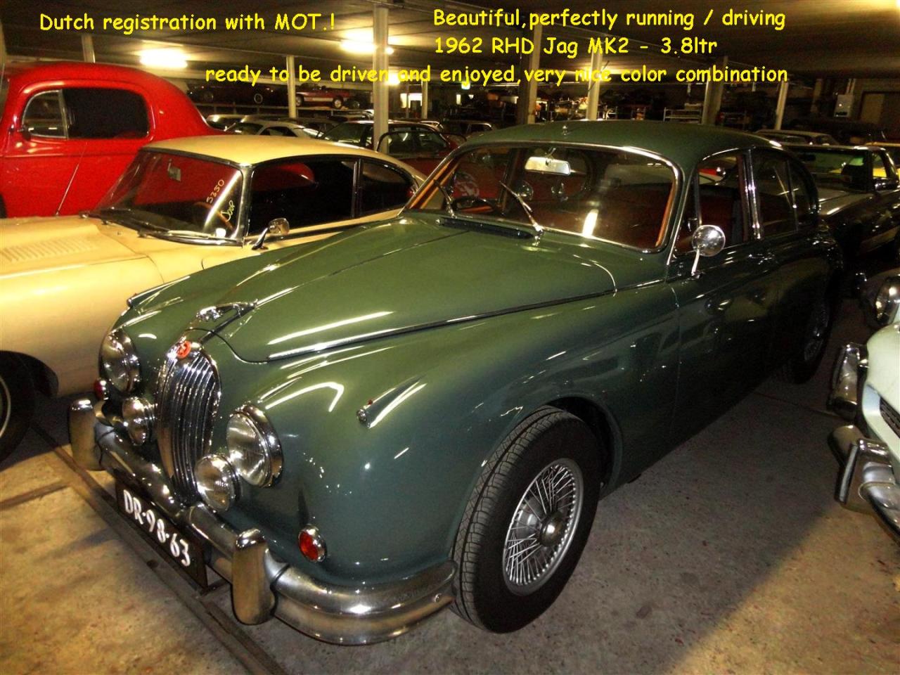 1962 Jaguar MK2 -3.4 ltr RHD