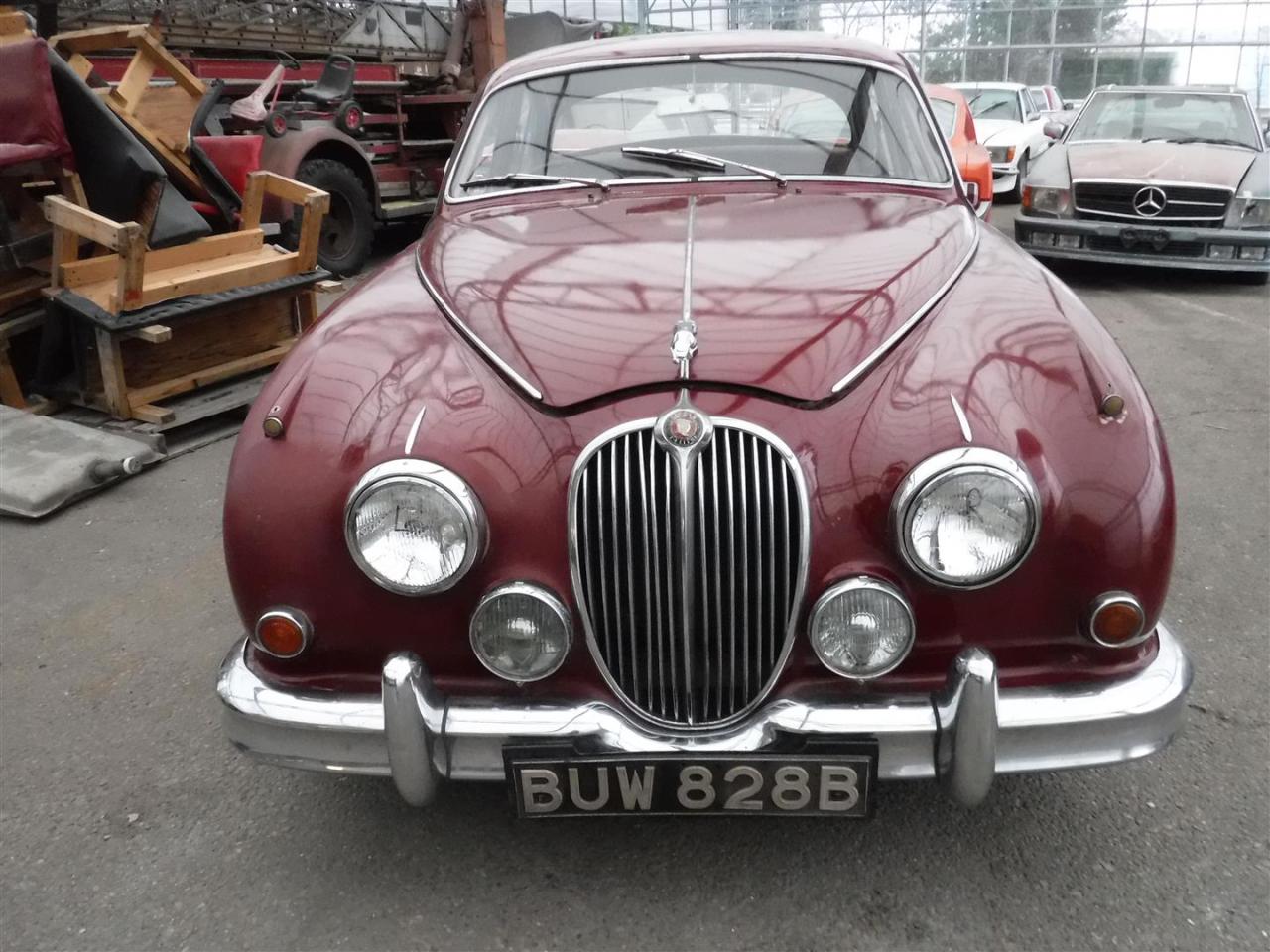 1965 Jaguar MK2 RHD red