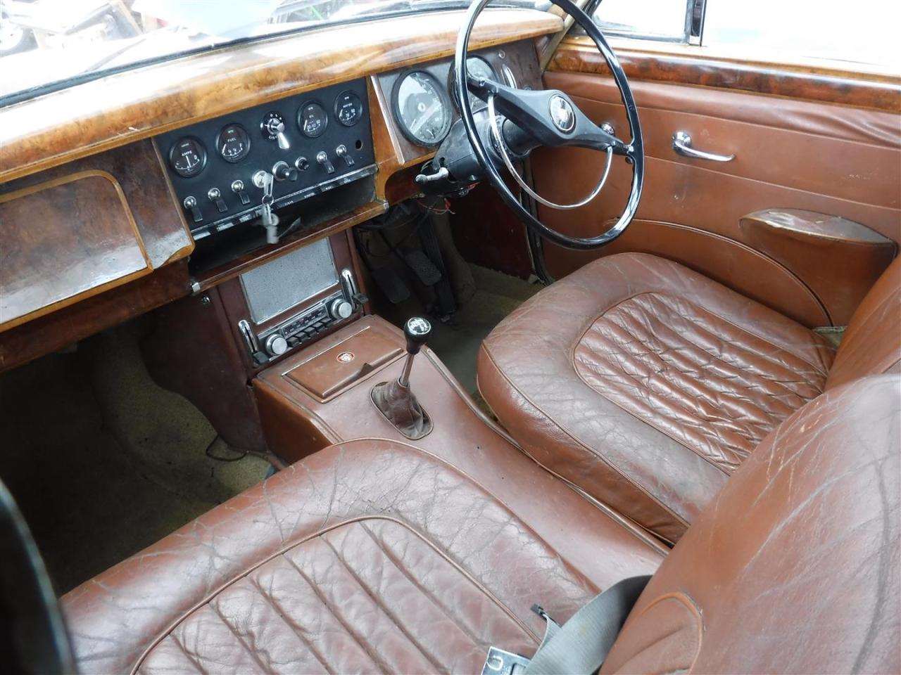 1965 Jaguar MK2 RHD red