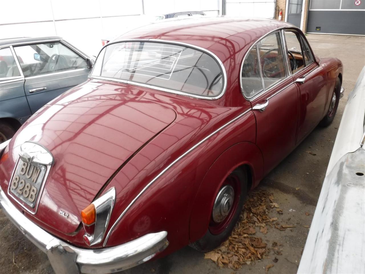 1965 Jaguar MK2 RHD red