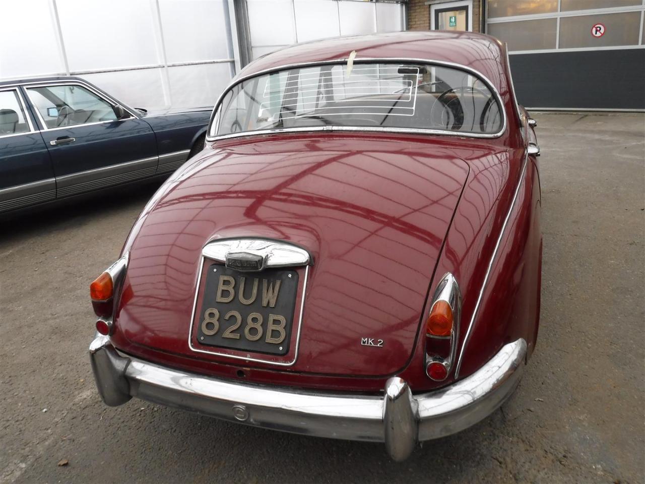 1965 Jaguar MK2 RHD red