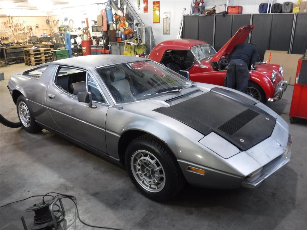 1974 Maserati Merak 3 ltr silver