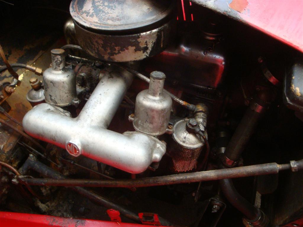 1953 MG TD red 27236