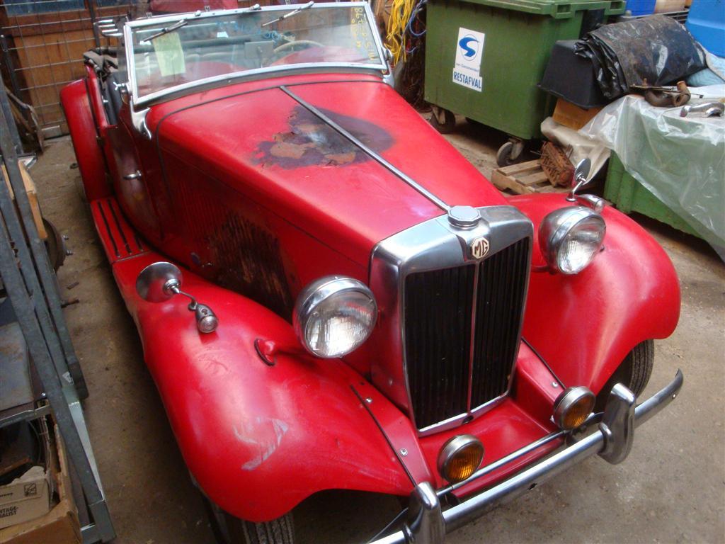 1953 MG TD red 27236